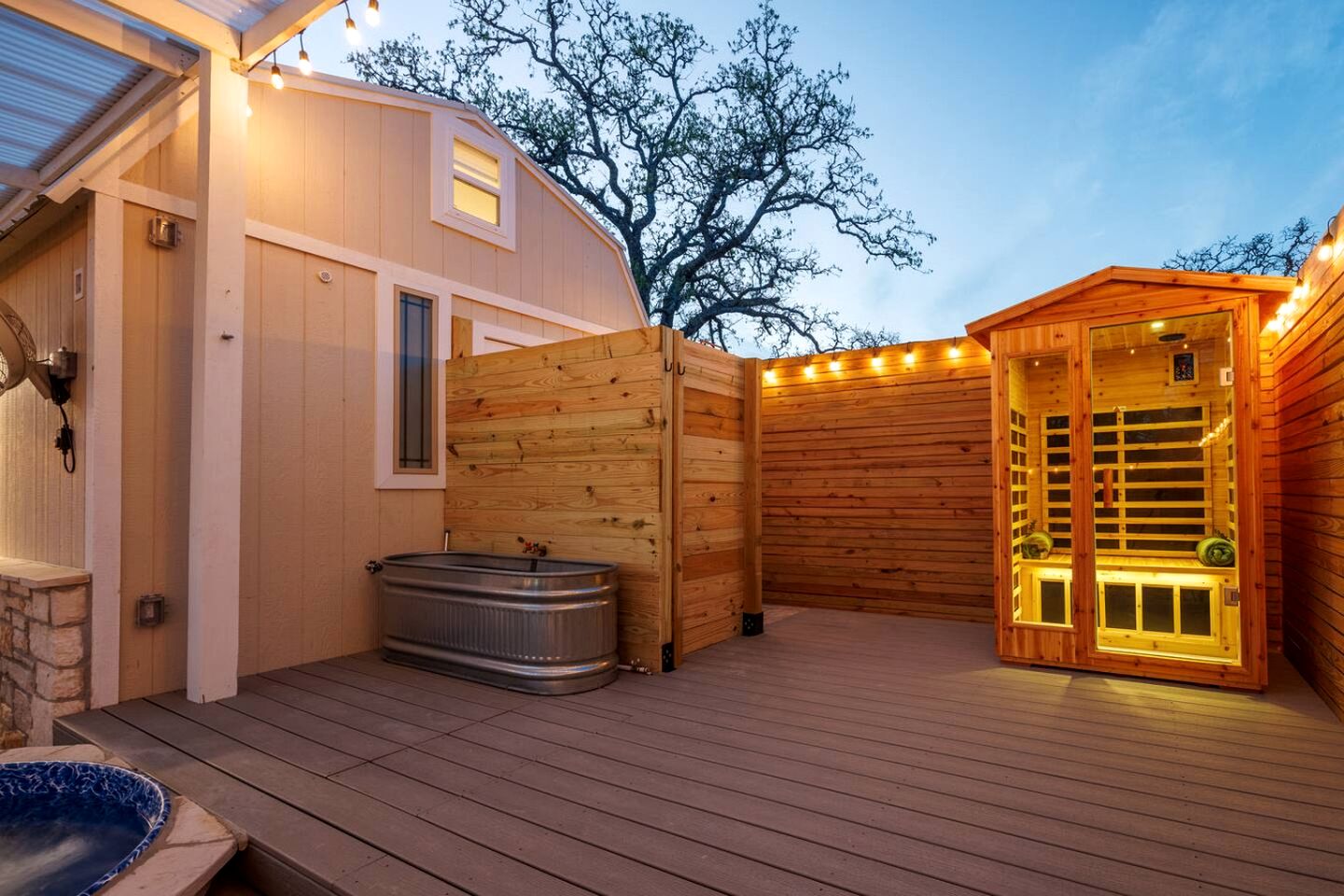 Secluded Luxury Couples Cabin with a Sauna and a Pool, Perfect for a Romantic Weekend in Texas Hill Country