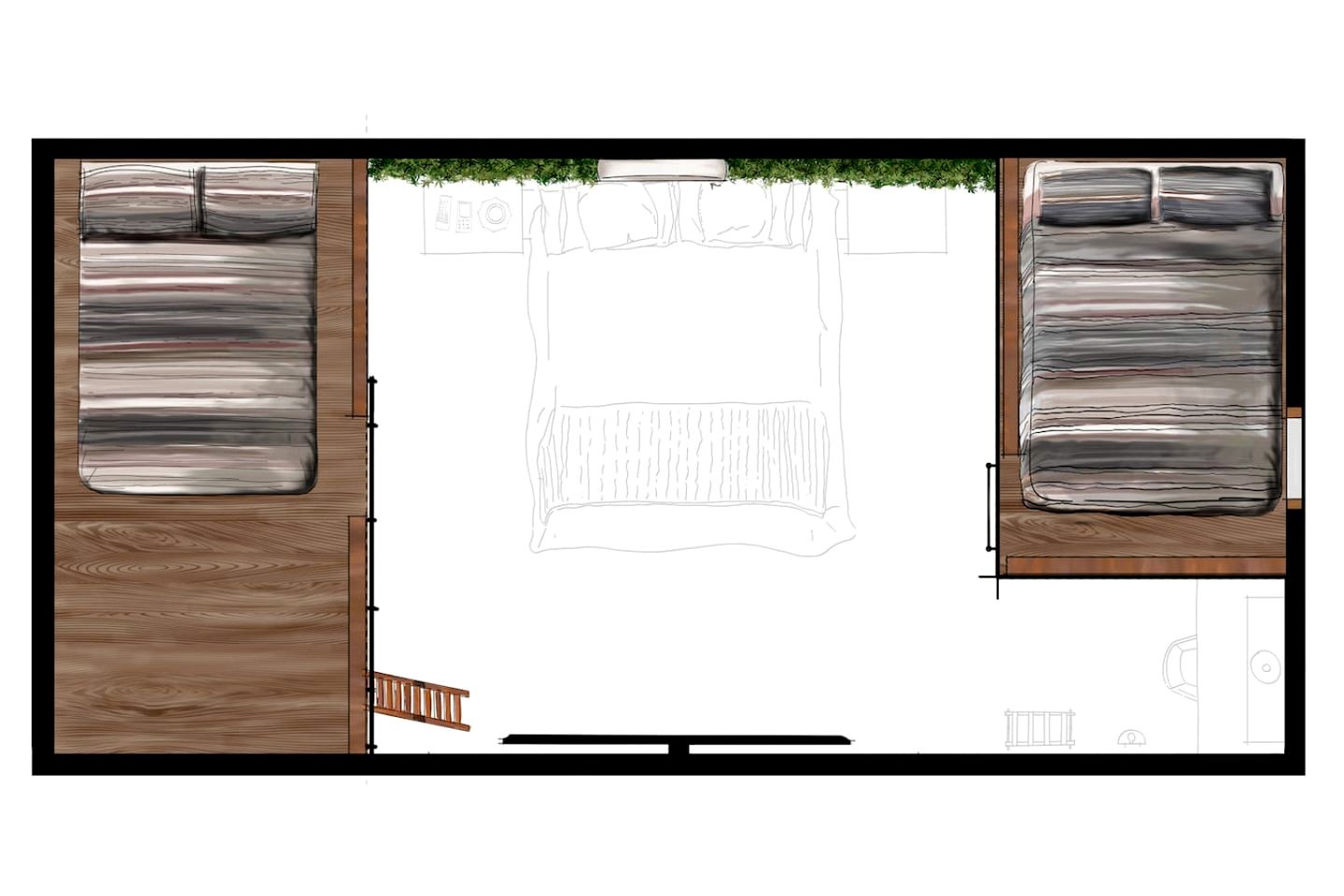 Secluded Luxury Couples Cabin with a Sauna and a Pool, Perfect for a Romantic Weekend in Texas Hill Country