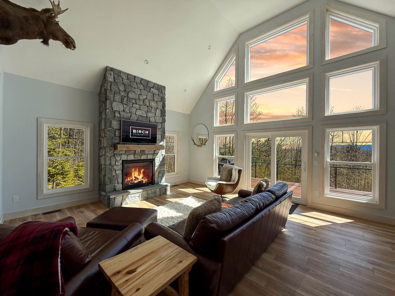 Secluded Modern Cabin for a Luxury Getaway in Conway, New Hampshire