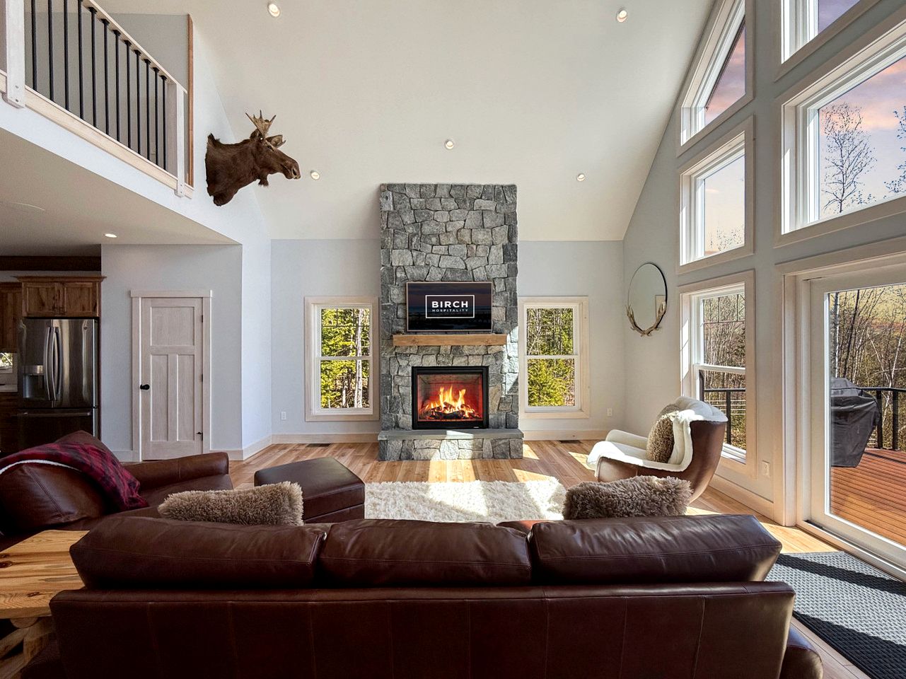 Secluded Modern Cabin for a Luxury Getaway in Conway, New Hampshire