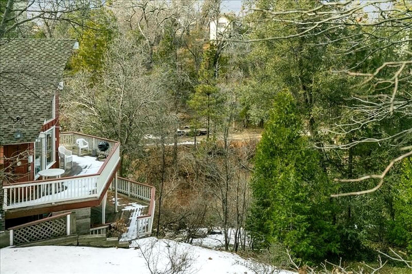 Secluded Mountain Cabin near Lake Arrowhead in California