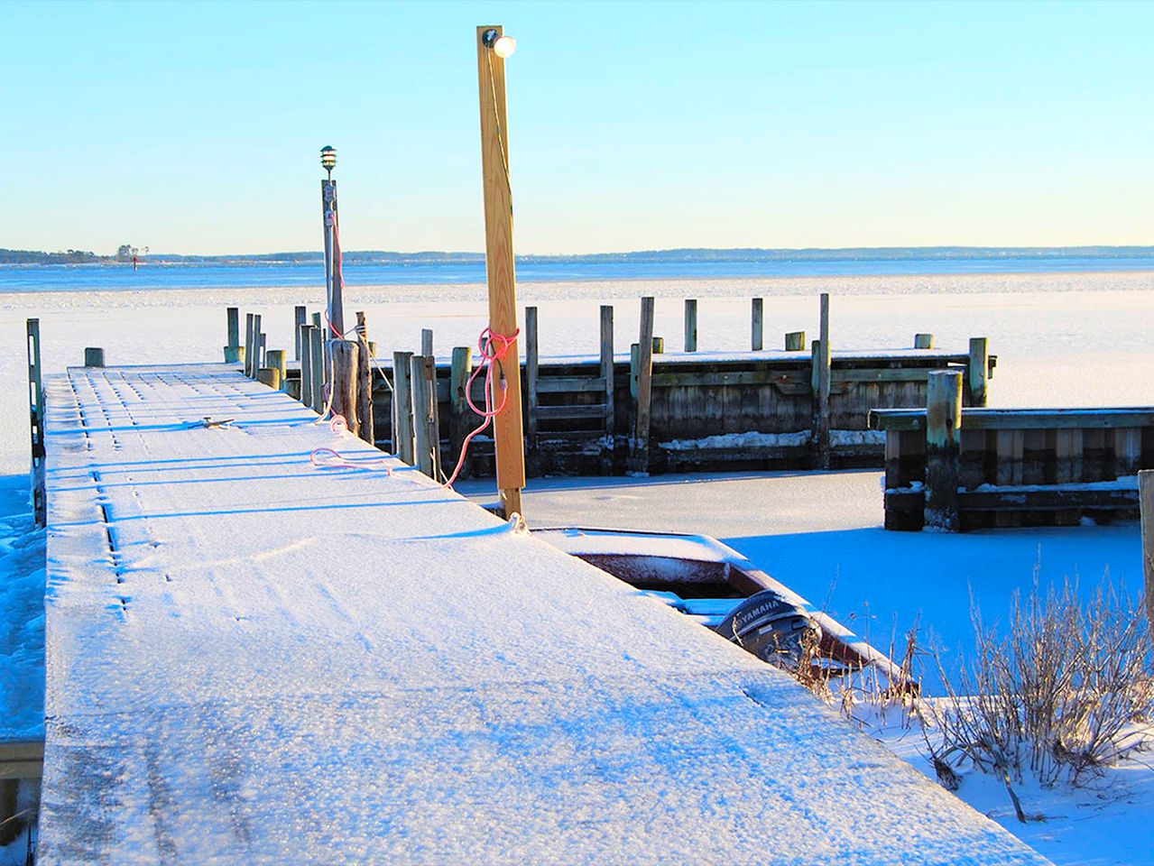 Secluded Riverfront Lodge Getaway on Hooper's Island in the Chesapeake Bay, Maryland