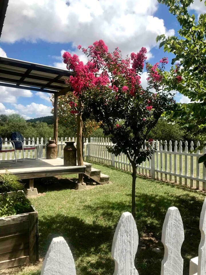 Secluded and Romantic Cabin for Two with Private Hot Tub in Fredericksburg, Texas