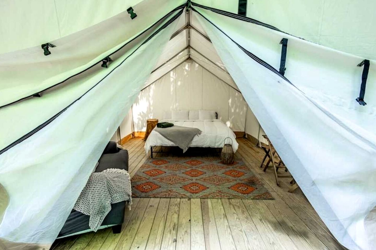 Secluded Safari Tent Getaway: Glamp in Style in Broadalbin, New York