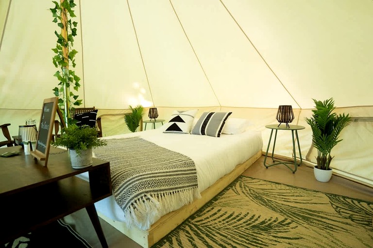 Bell Tents (Canada, Northern Bruce Peninsula, Ontario)