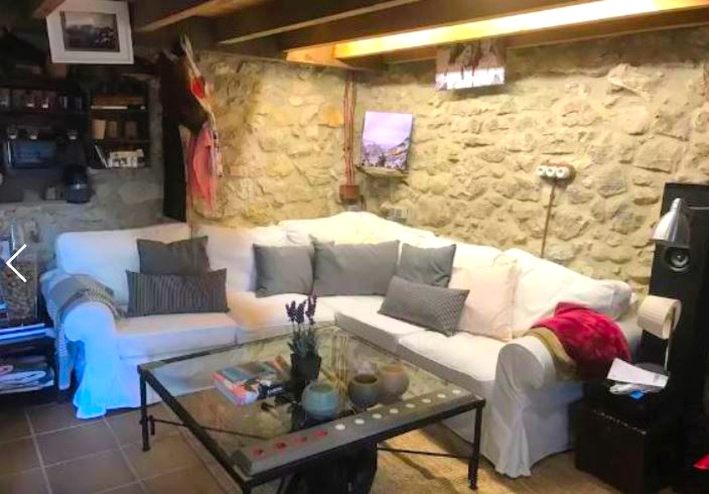 Secluded Stone Cottage Rental with Indoor Fireplace near Llanes in Asturias, Spain