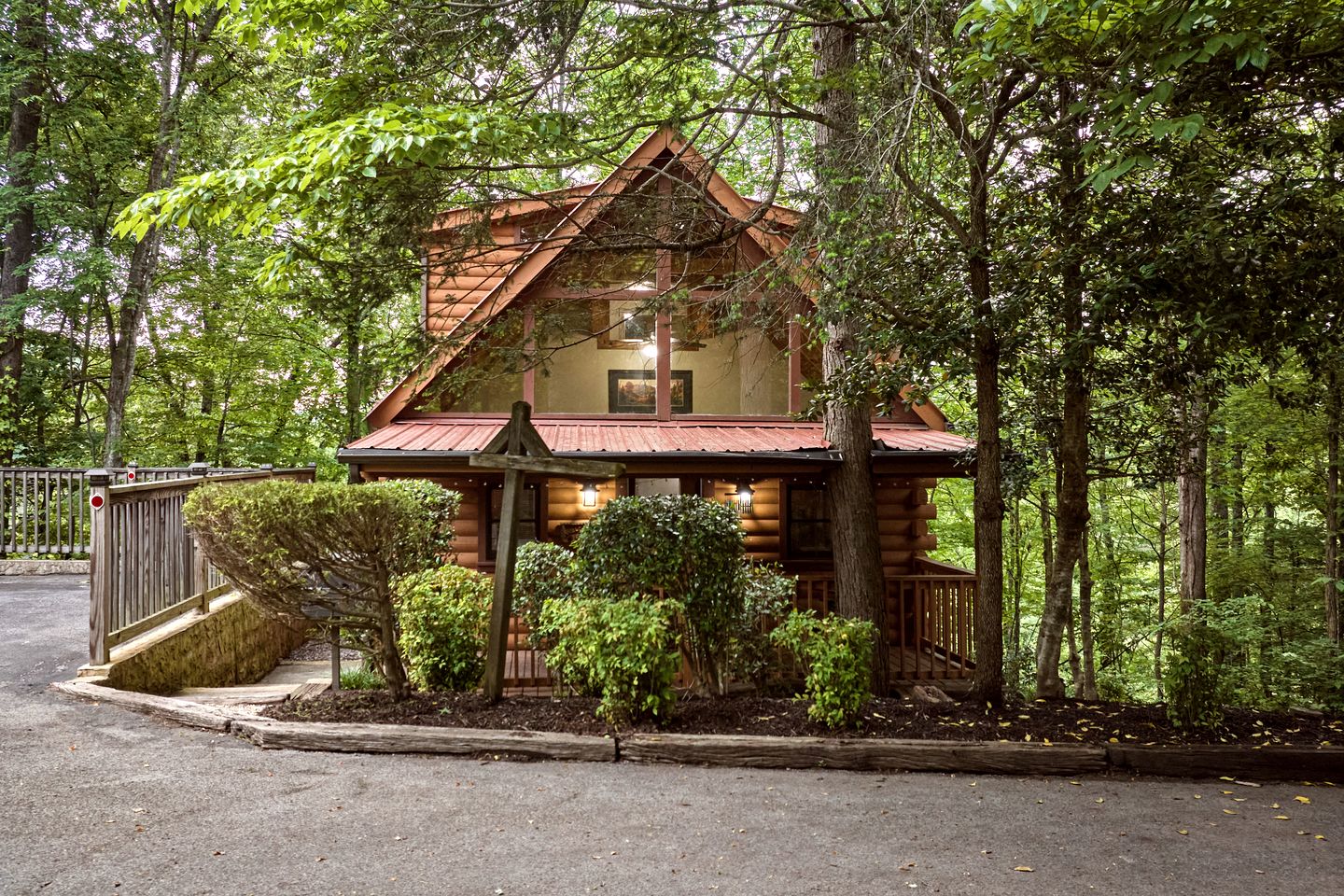 Secluded Smoky Mountain Cabin with Fireplace near Gatlinburg, Tennessee