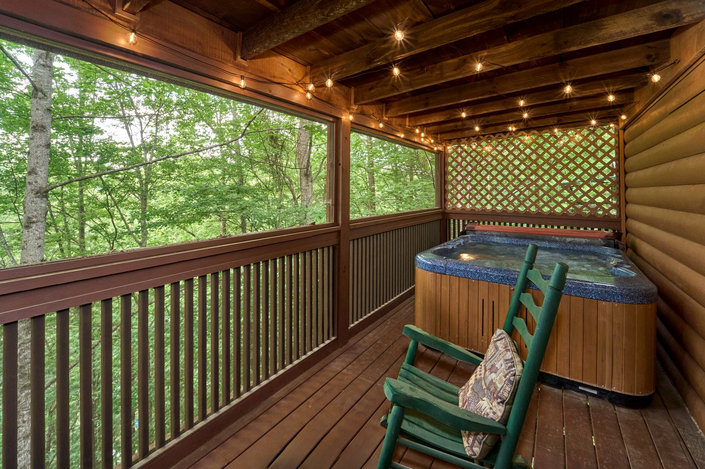 Secluded Smoky Mountain Cabin with Fireplace near Gatlinburg, Tennessee