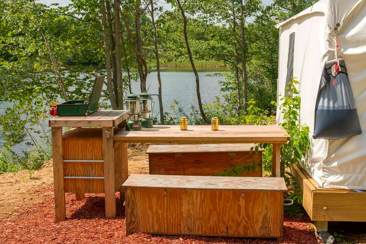 Camping Getaway Rockland, Maine Glamping Hub