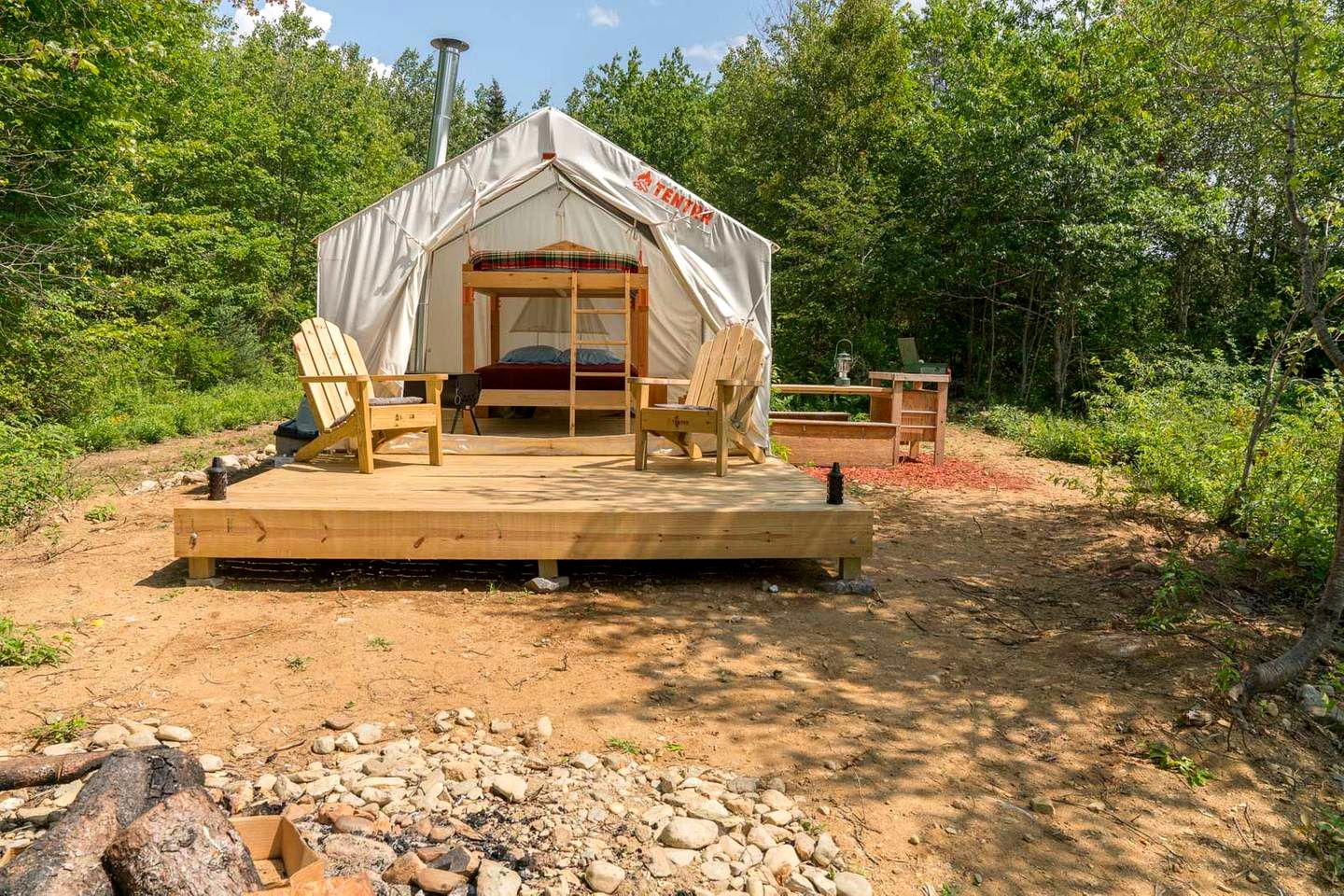 Camping Getaway Rockland, Maine Glamping Hub