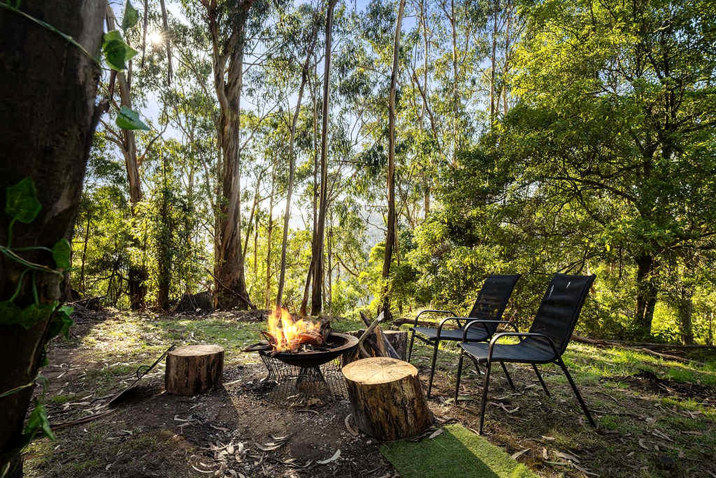 Secluded Tiny Home with Outdoor Spa & National Park Views near Churchill, Yinnar South Vic