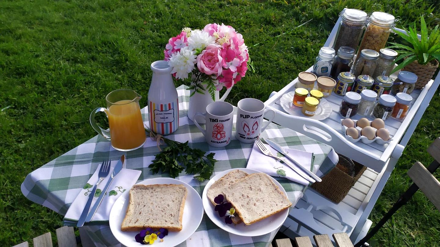 Secluded Tiny House with Breathtaking Mountain Views in Stratford, North Island