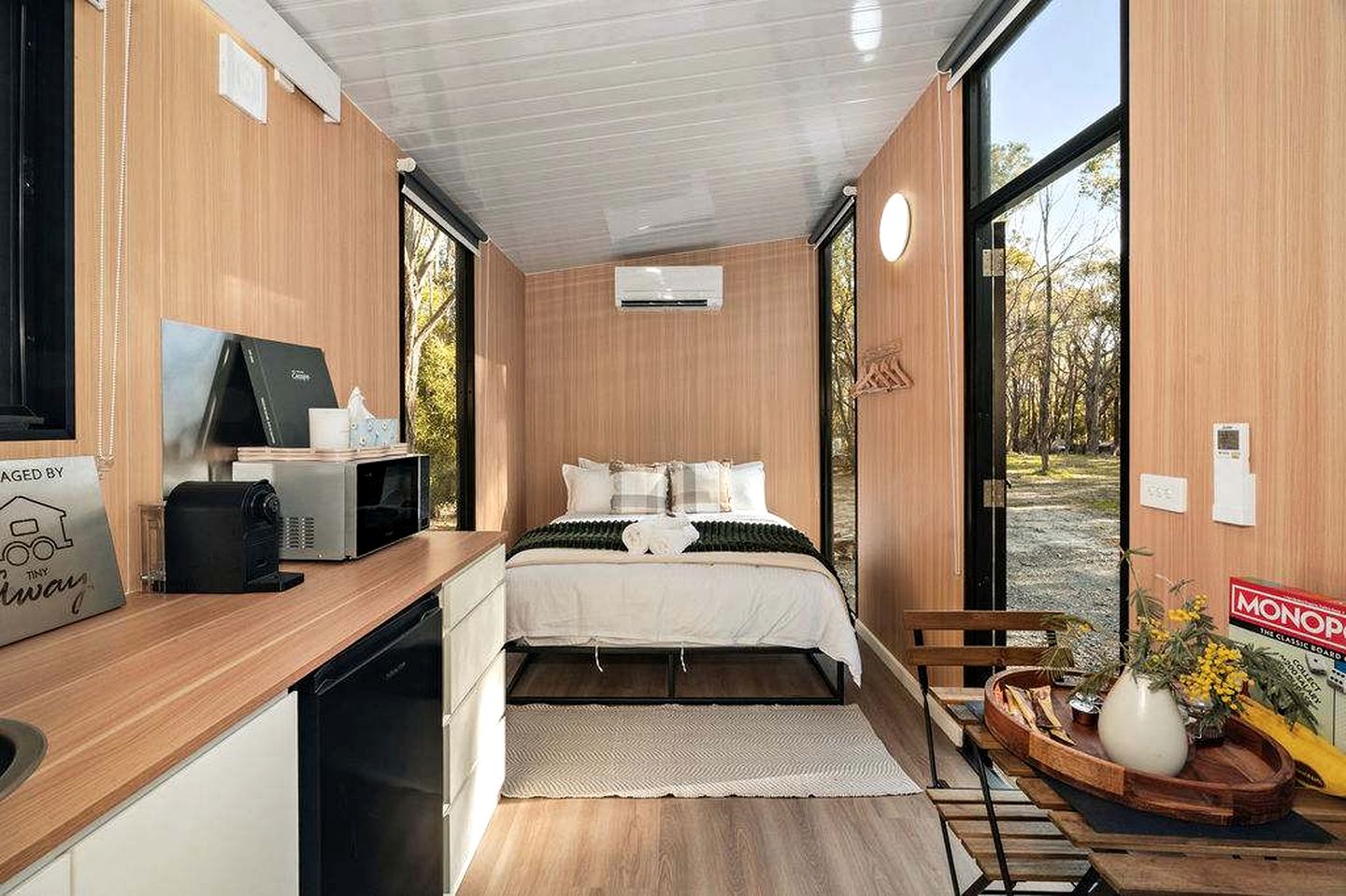 Secluded Tiny House Farm Stay with Wildlife Views near Macedon, Victoria