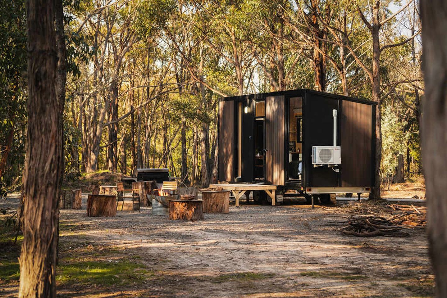 Secluded Tiny House Farm Stay with Wildlife Views near Macedon, Victoria