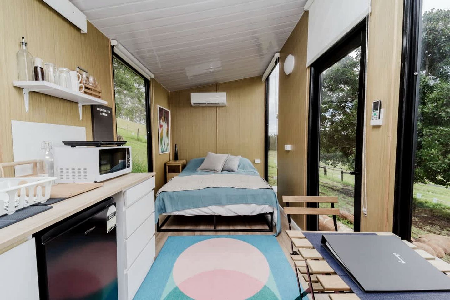 Secluded Tiny House on Macadamia Plantation Near Byron Bay, Cumbalum NSW