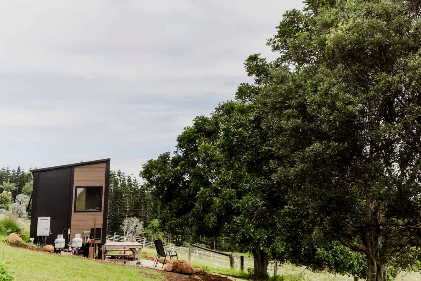 Secluded Tiny House on Macadamia Plantation Near Byron Bay, Cumbalum NSW