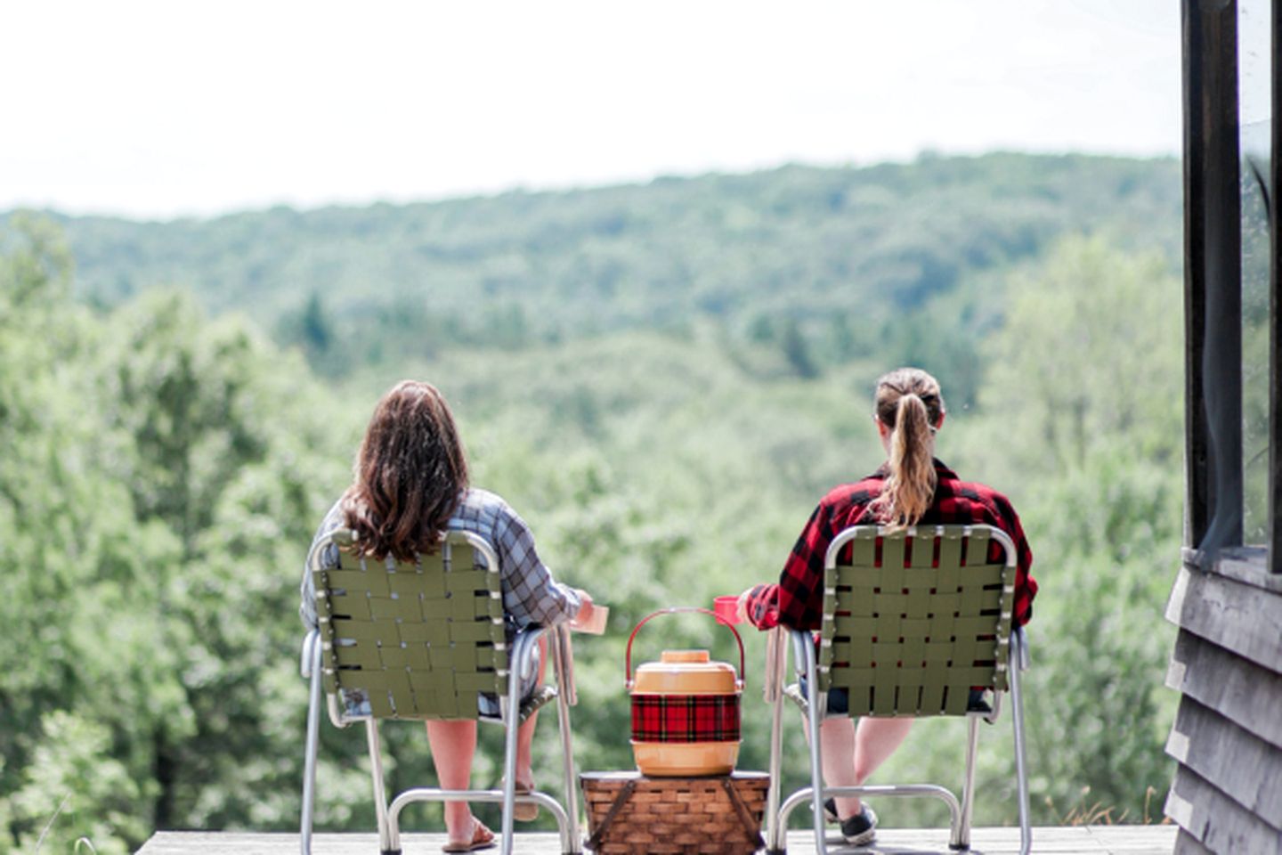 Secluded Waterfront Bell Tent with Picnic Space in Saint Croix Falls, Wisconsin
