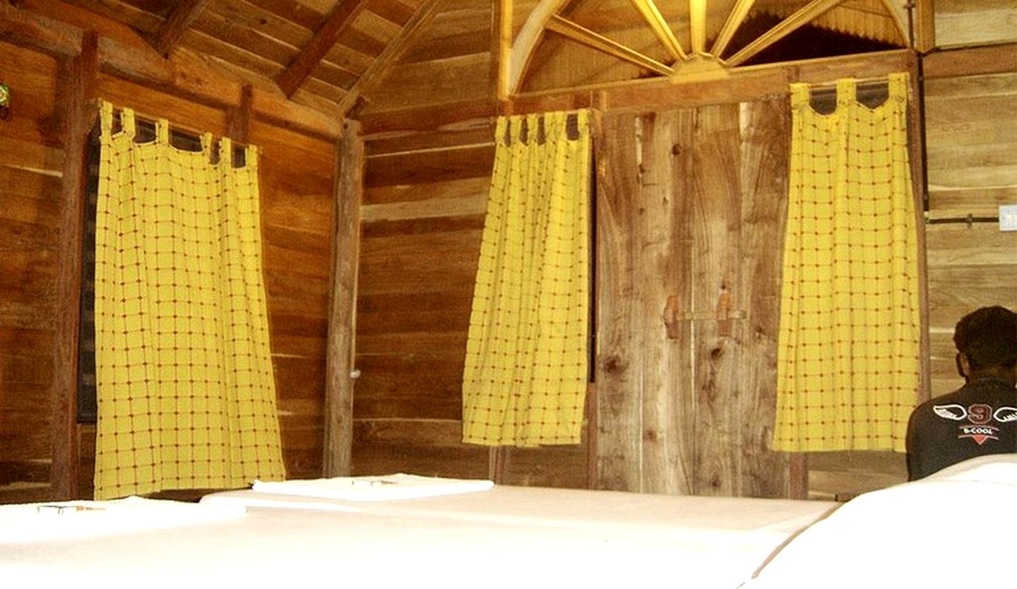 Secluded Wooden House on Beach Village Resort, India