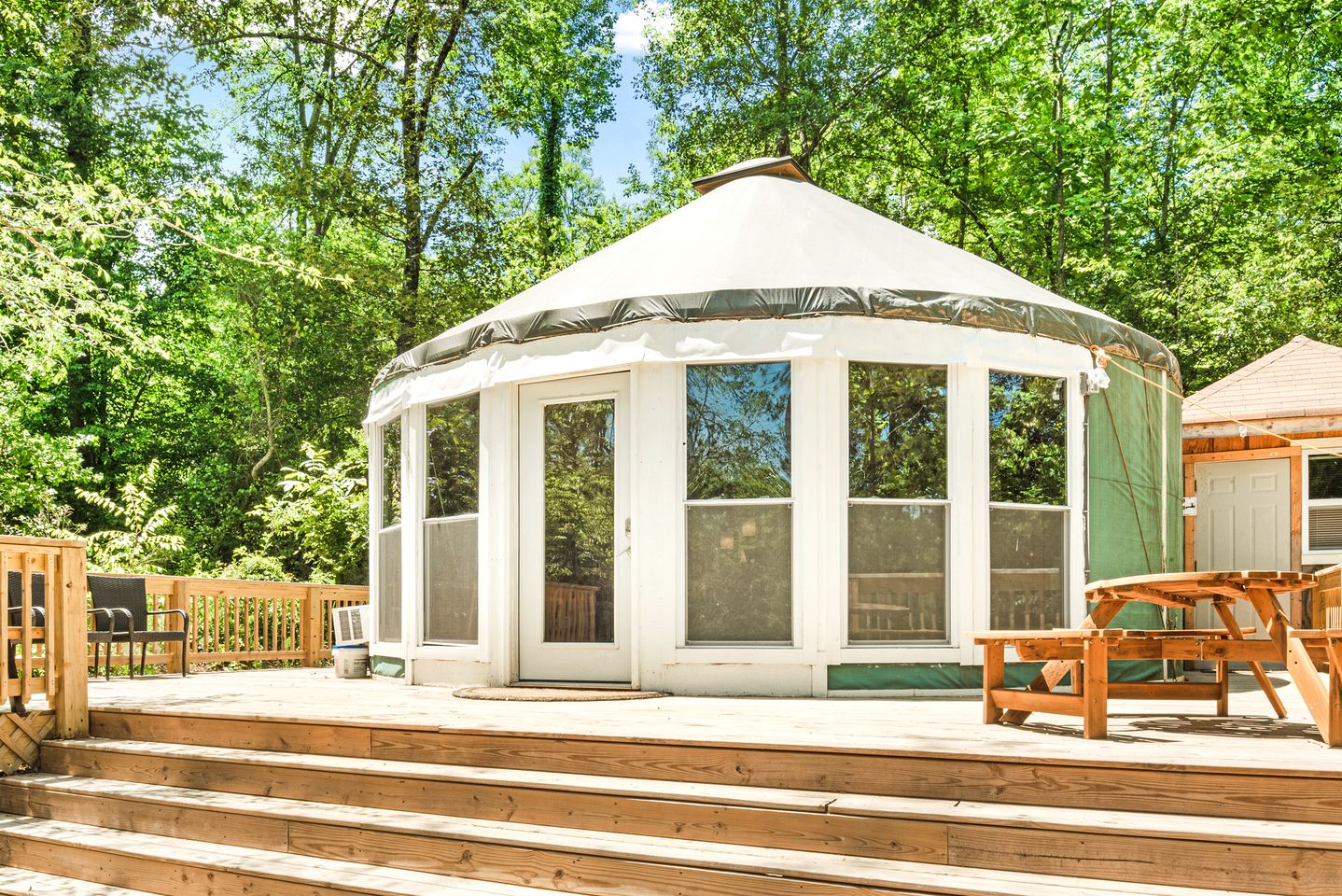 Yurt Rental Panola Mountain State Park, Glamping GA