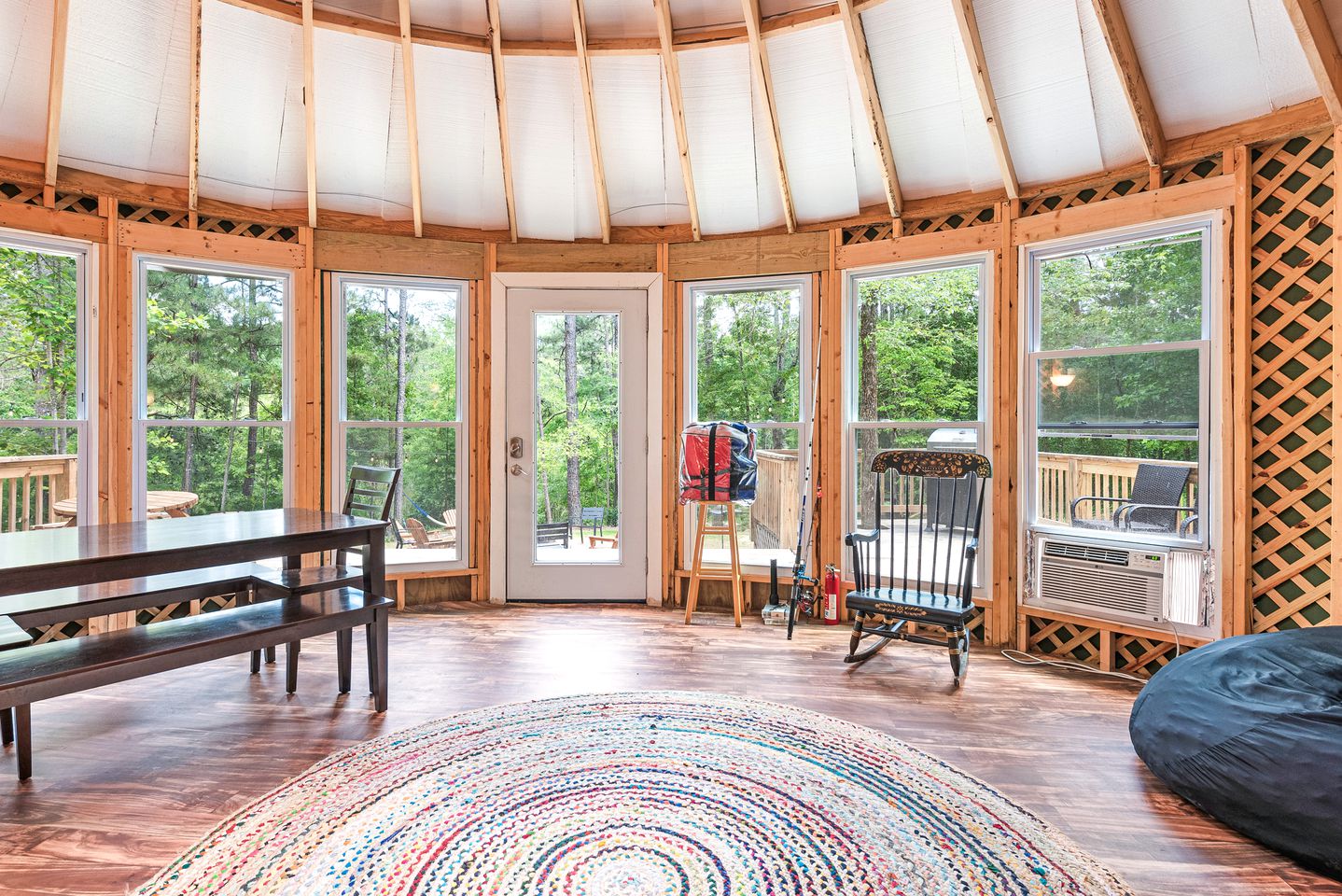 Yurt Rental Panola Mountain State Park, Glamping GA