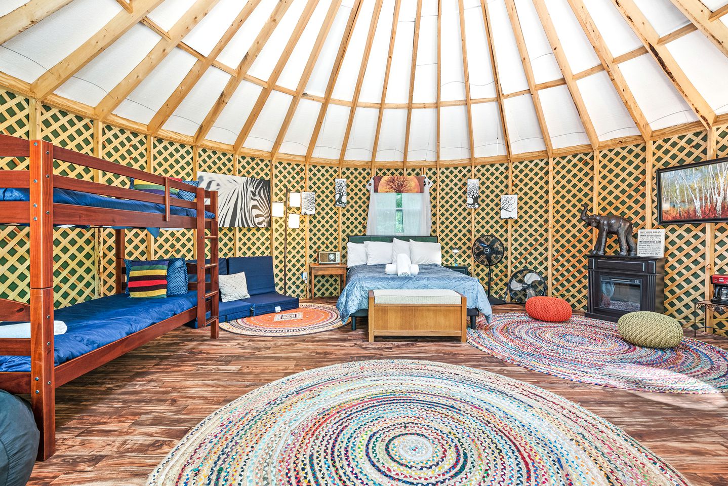 Yurt Rental Panola Mountain State Park, Glamping GA