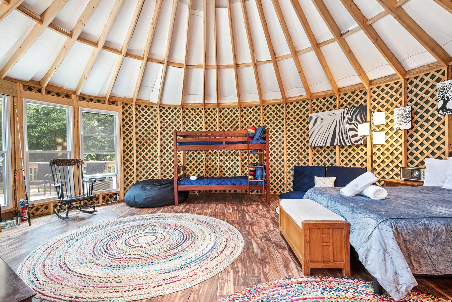 Yurt Rental Panola Mountain State Park, Glamping GA