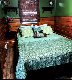 pet-friendly-glamping-cabin-with-fireplace-near-bear-mountain-ski-resort-perfect-for-a-weekend-of-skiing photo 5