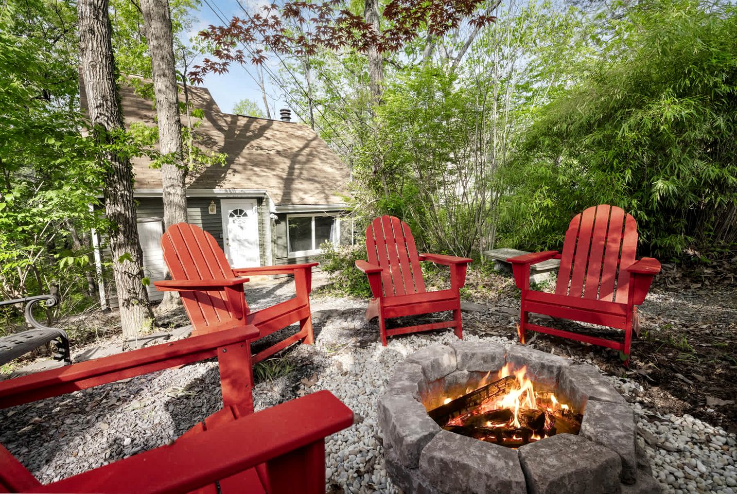 Enchanted Mountain Cabin Retreat with Woodland Serenity near Sleepy Creek Lake West Virginia