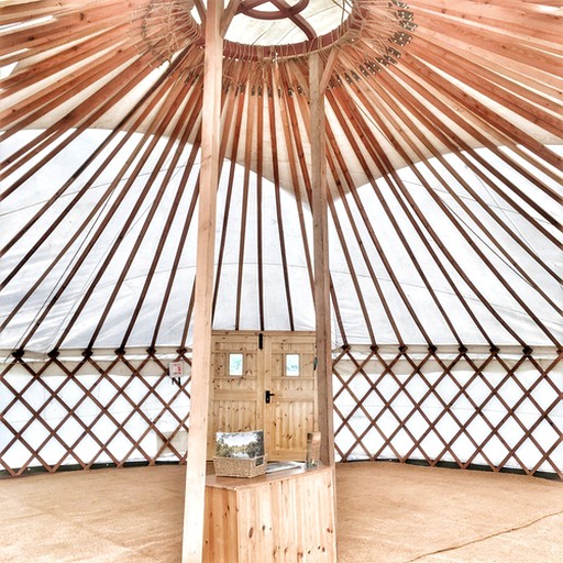 Yurts (Goathurst, England, United Kingdom)