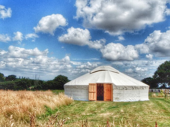 Yurts (Goathurst, England, United Kingdom)