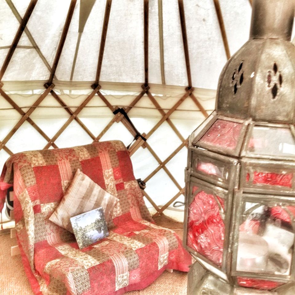 Peaceful and Tranquil Yurt Accommodation in Natural Wildlife near Exmoor National Park, England