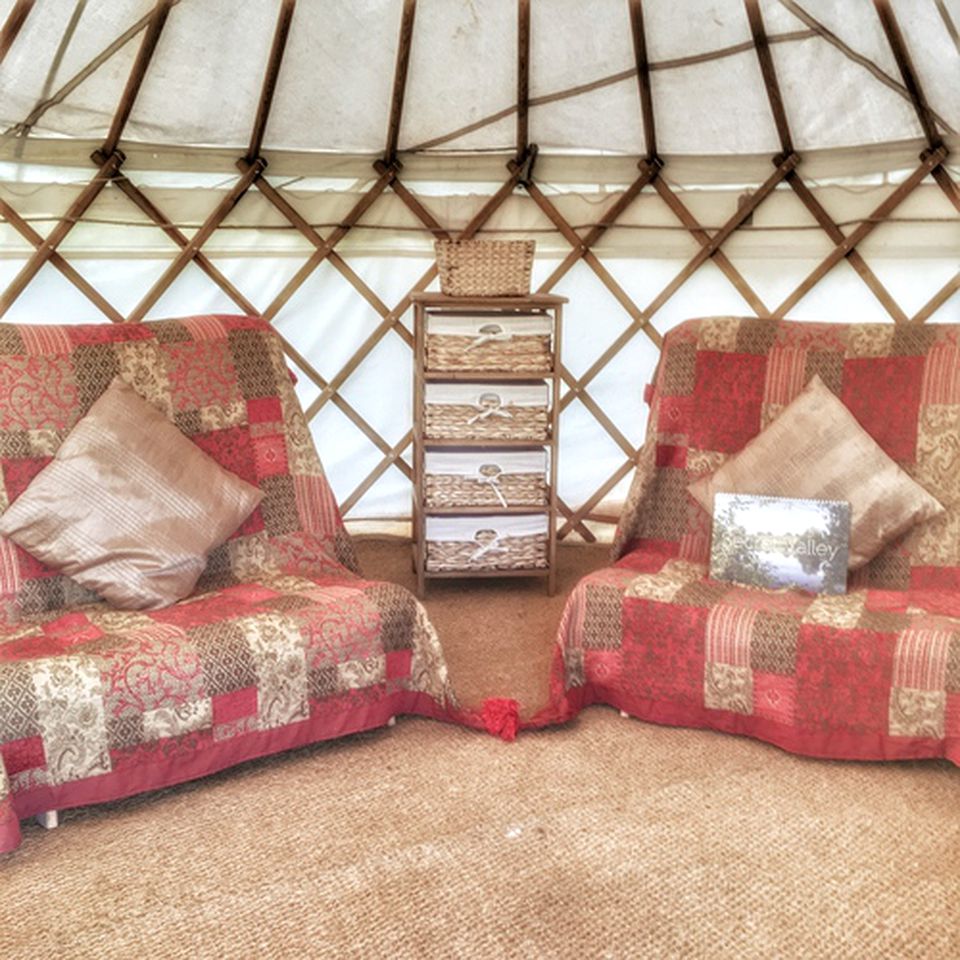 Peaceful and Tranquil Yurt Accommodation in Natural Wildlife near Exmoor National Park, England