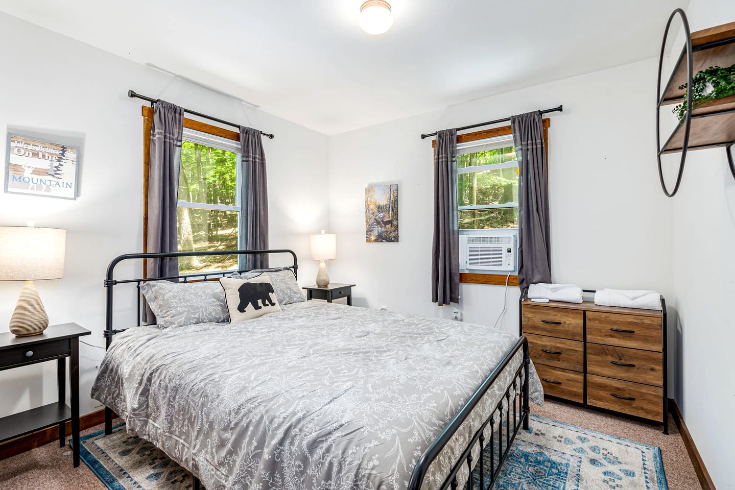 River Cabin with Hot Tub, Fire Pit, Screened Porch and Plenty of Outdoor Activities to Keep Your Group Busy in Great Cacapon, WV