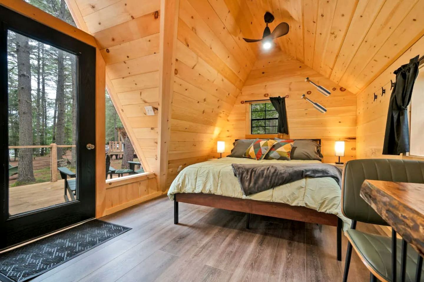Serene A-Frame with Hot Tub Perfect for Couples in Oxford, Maine