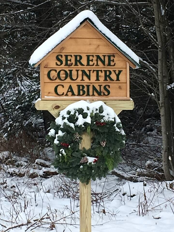 Serene Country Cabins 3 in Hyde Park, VT