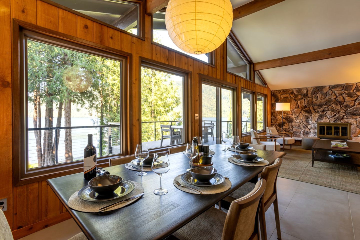 Serene Lake Whatcom Retreat with Dock & Hot Tub Near Bellingham in Sedro-Woolley, Washington