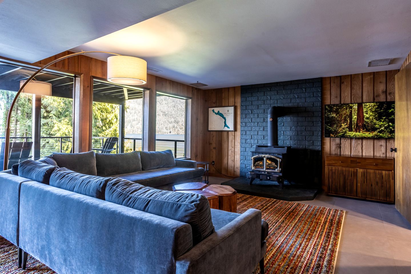 Serene Lake Whatcom Retreat with Dock & Hot Tub Near Bellingham in Sedro-Woolley, Washington