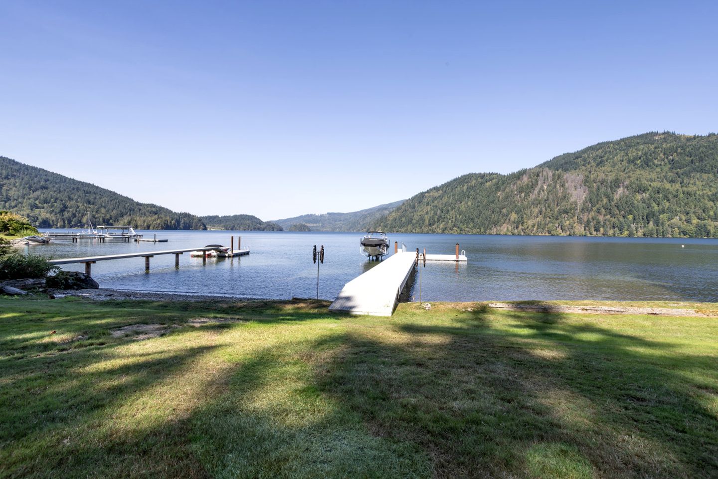Serene Lake Whatcom Retreat with Dock & Hot Tub Near Bellingham in Sedro-Woolley, Washington