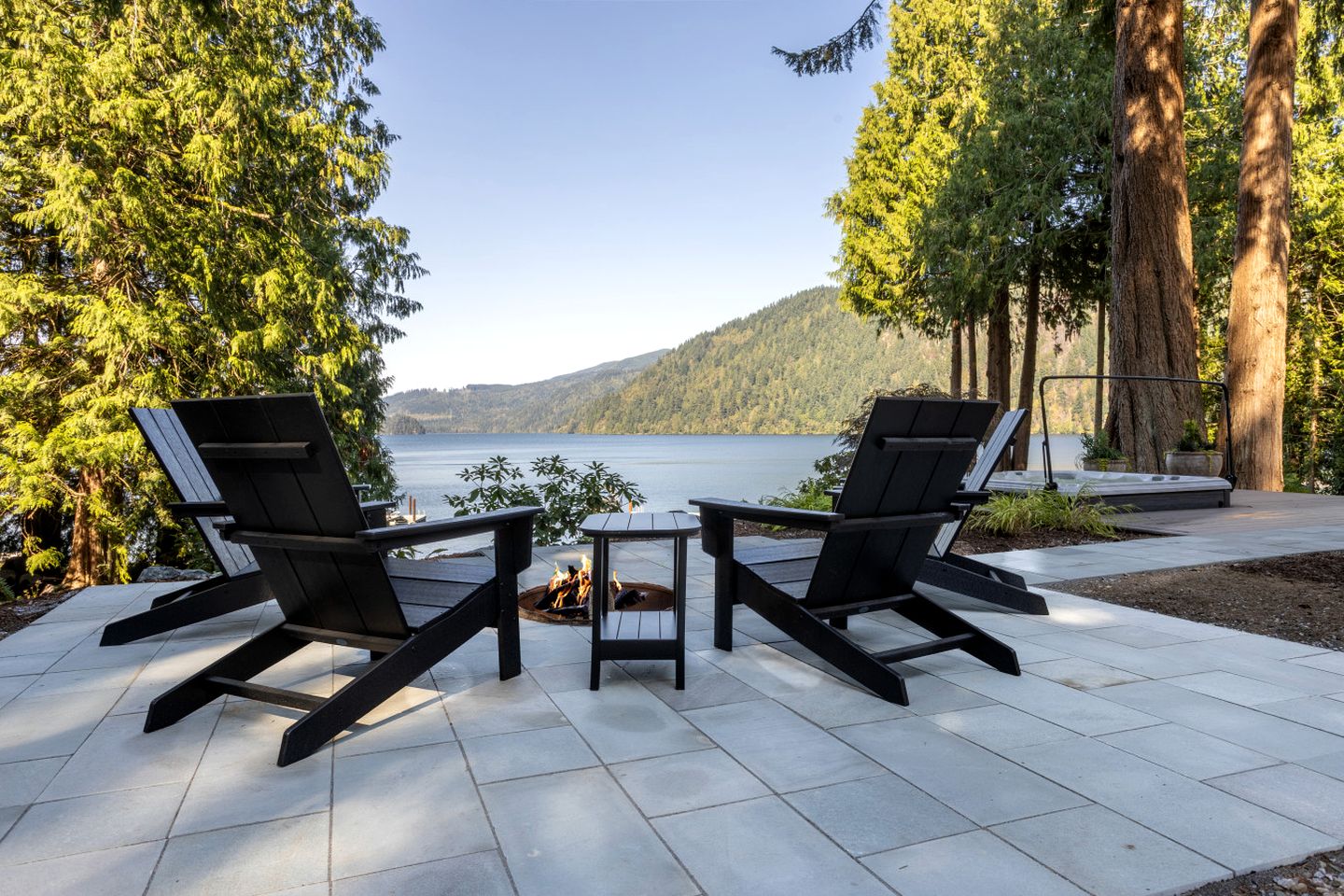 Serene Lake Whatcom Retreat with Dock & Hot Tub Near Bellingham in Sedro-Woolley, Washington