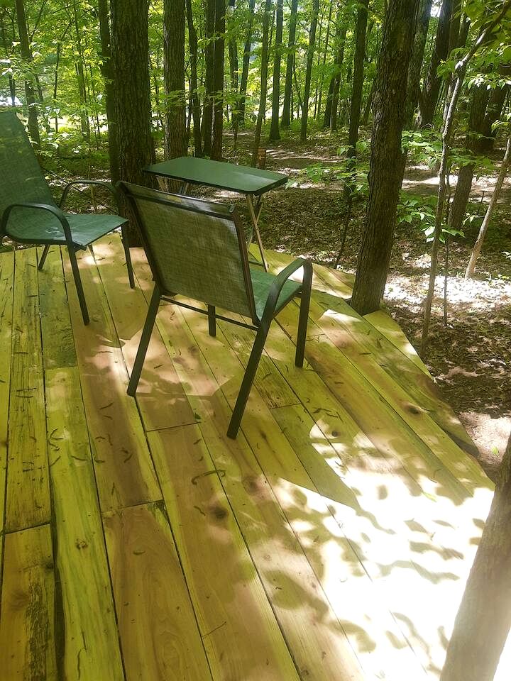 Whimsical Forest Safari Tent Haven Near Laurel Creek, Tennessee