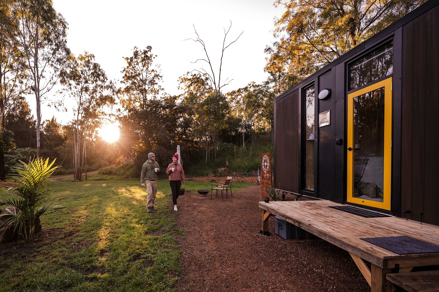 Serene Tiny Home Farm Stay with Creek Views near Toowoomba, Withcott QLD