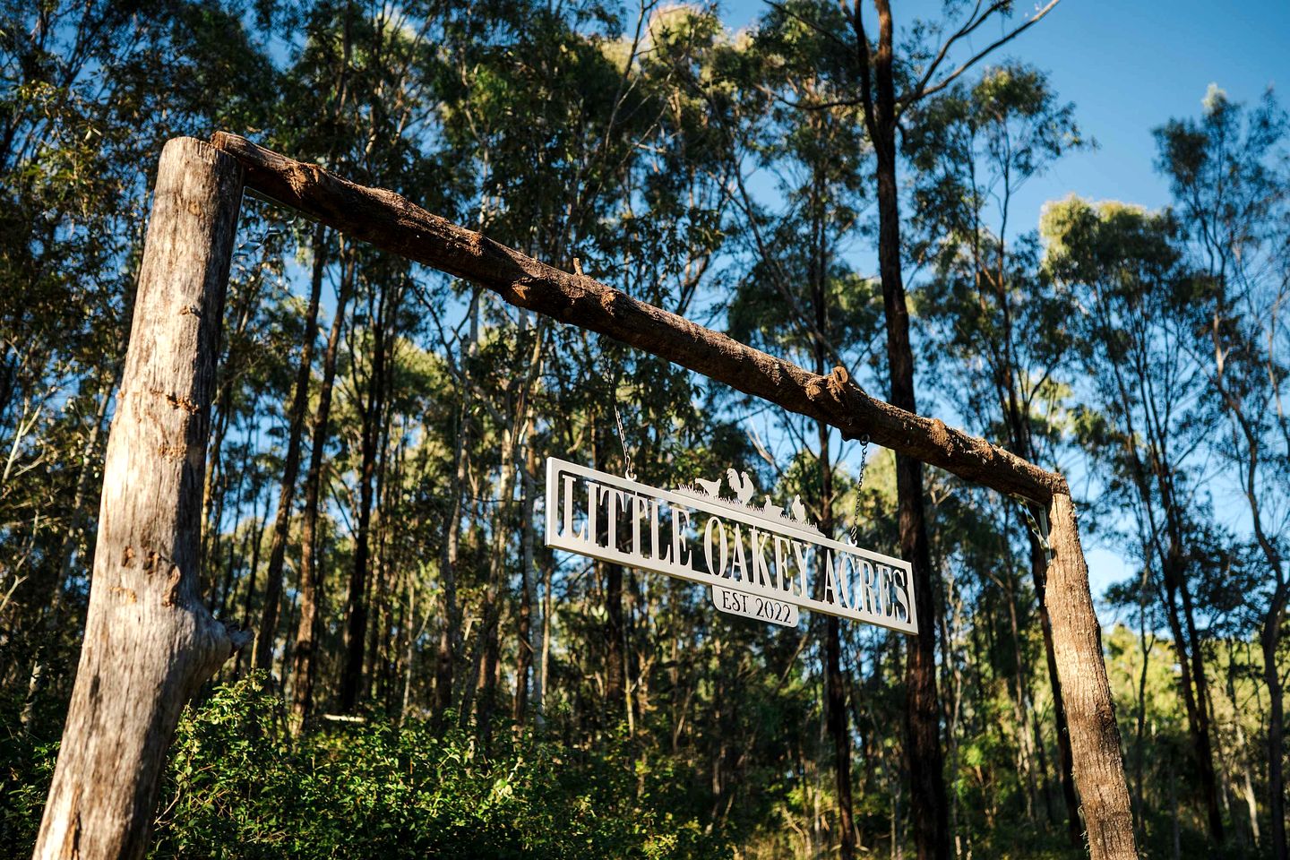 Serene Tiny Home Farm Stay with Creek Views near Toowoomba, Withcott QLD