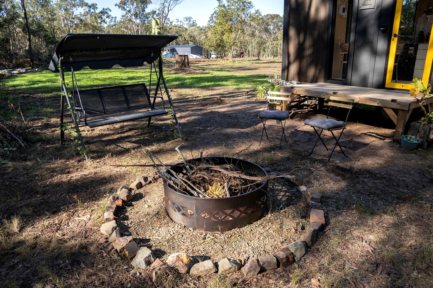 Serene Tiny Home Retreat with Wildlife Farm Stay Near Hervey Bay, Queensland