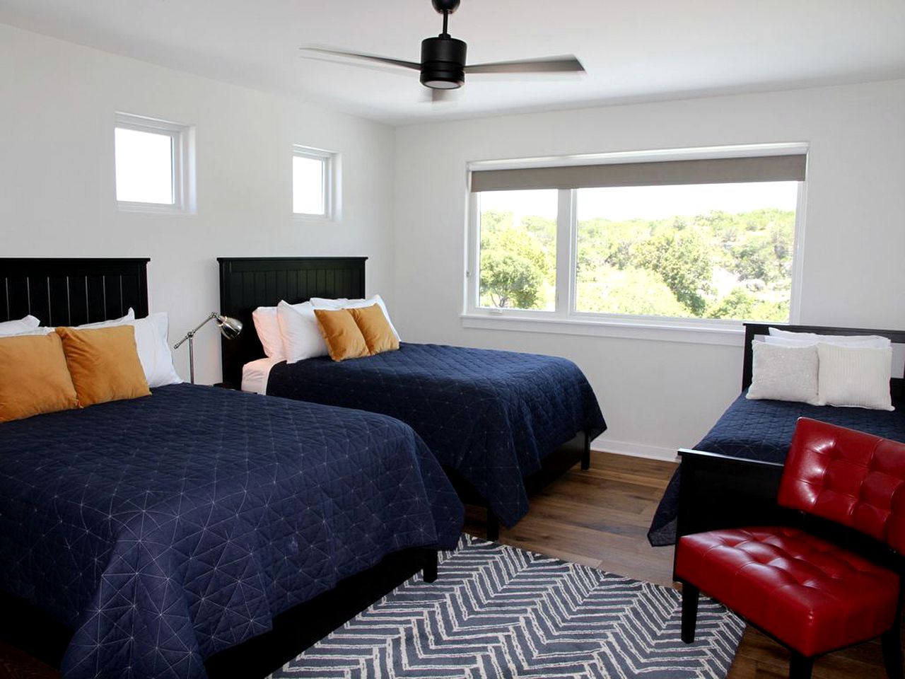 Modern Vacation Rental a Pool on the Blanco River in Wimberley, Texas