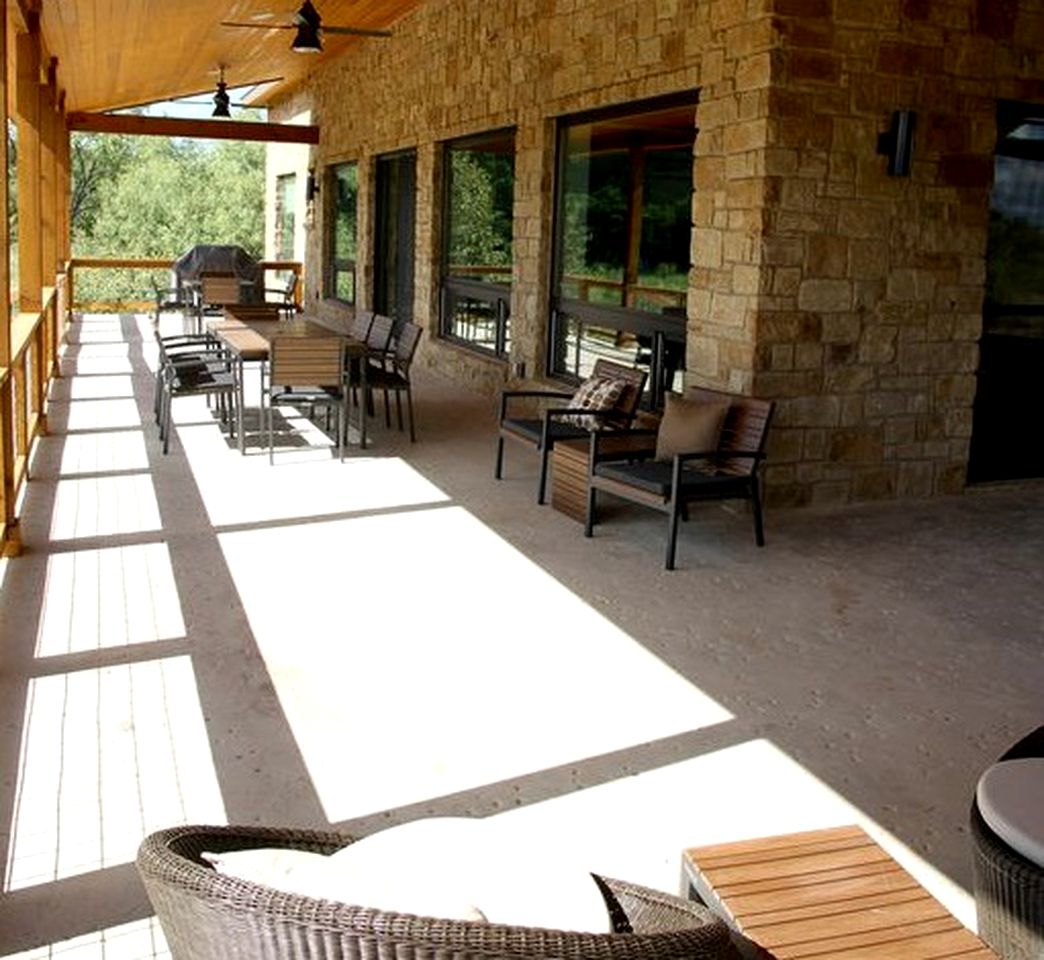 Modern Vacation Rental a Pool on the Blanco River in Wimberley, Texas