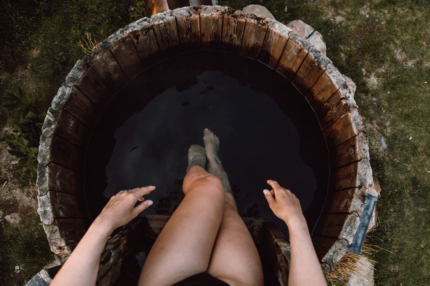 Mystical Woodland Tipi Retreat near Tintagel Waterfall in Cornwall