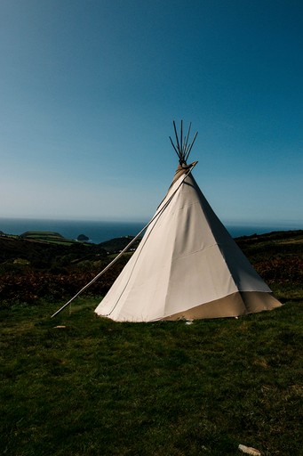 Tipis (United Kingdom, Tintagel, England)