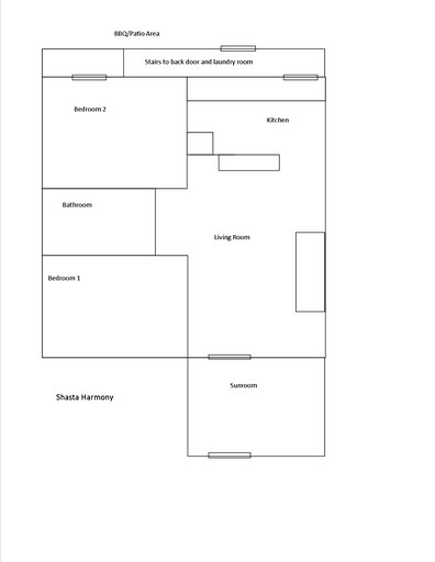 Cottages (United States of America, Mount Shasta, California)