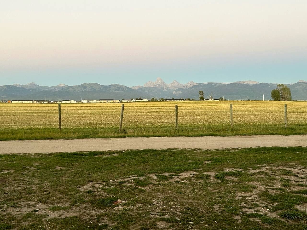 Rustic Sheep Wagon Glamping Retreat with Cowboy Ranch Views near Grand Tetons in Tetonia, Idaho