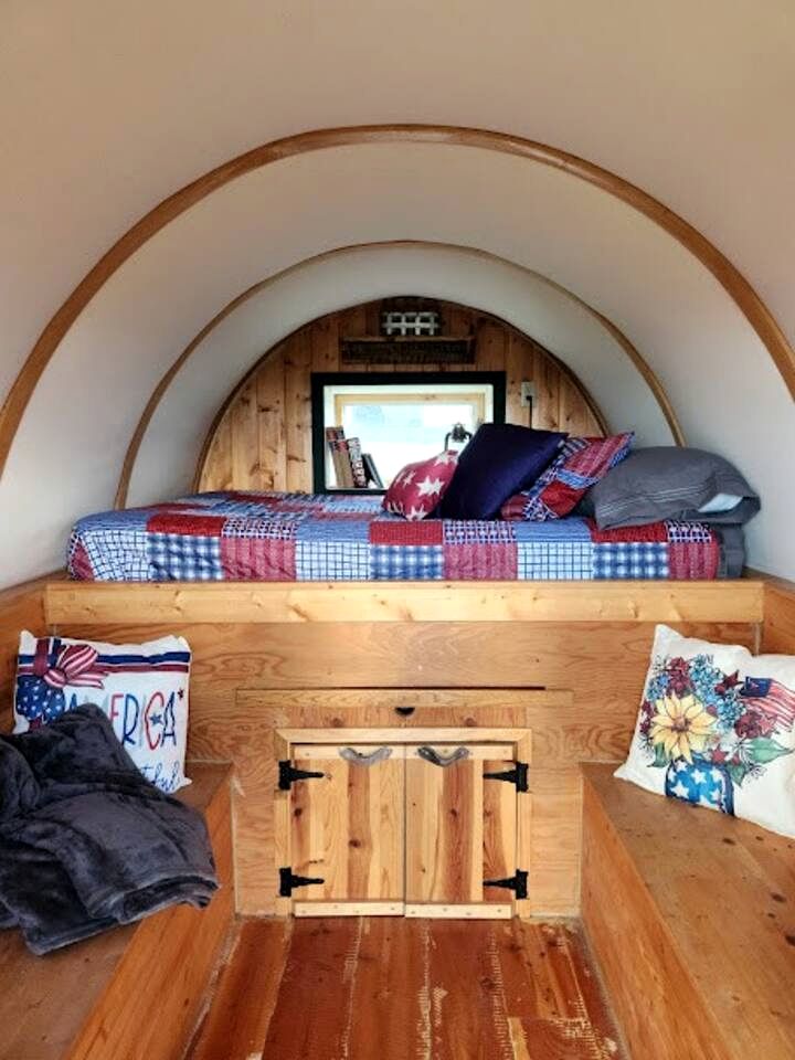 Charming Glamping Wagon with Mountain Views on Working Ranch near Grand Teton – Tetonia, Idaho